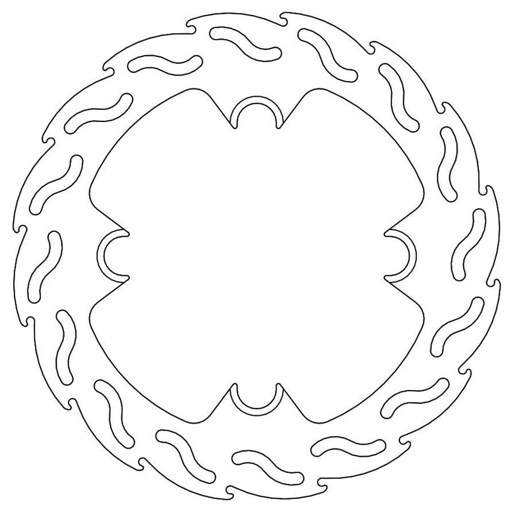 Moto-Master Rear Flame Series Disc