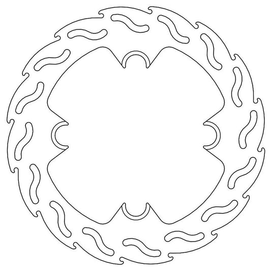 Moto-Master Rear Flame Series Disc