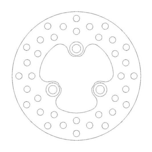 Moto-Master Left Front Round Series Disc