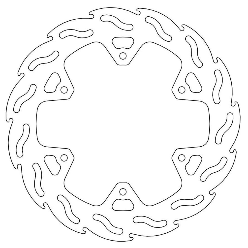 Moto-Master Rear Flame Series Disc