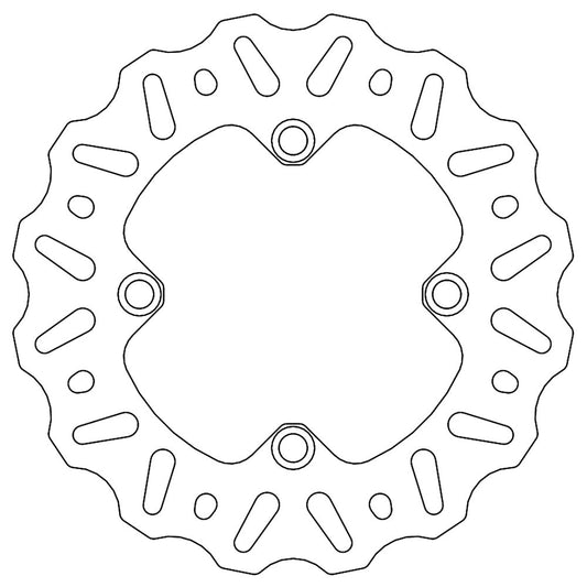 Moto-Master Rear Nitro Series Disc