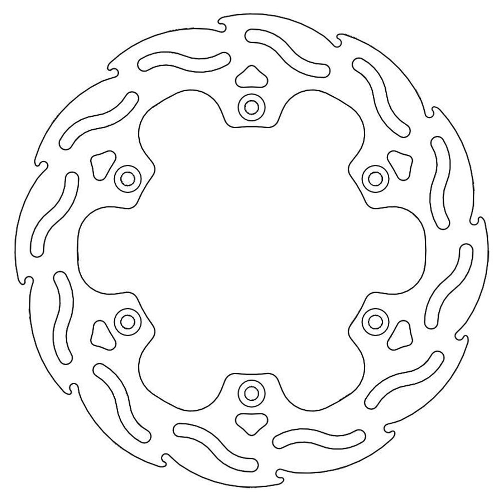 Moto-Master Rear Flame Series Disc