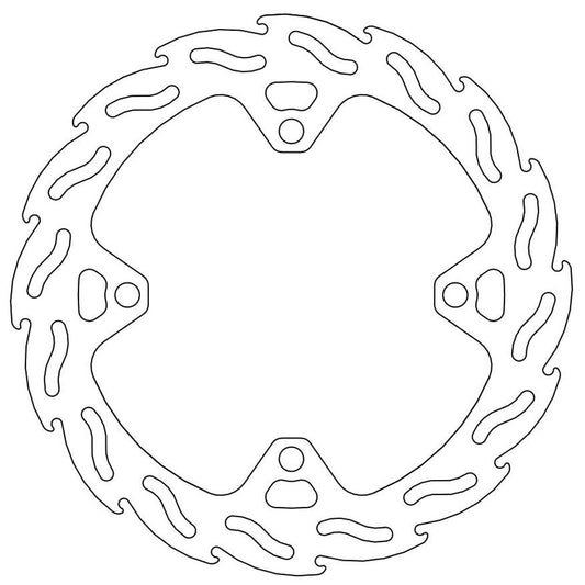 Moto-Master Rear Flame Factory Disc - 4.4mm