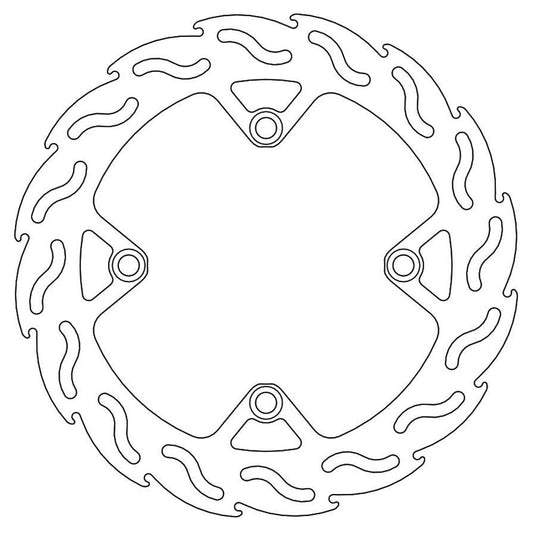 Moto-Master Rear Flame Series Disc
