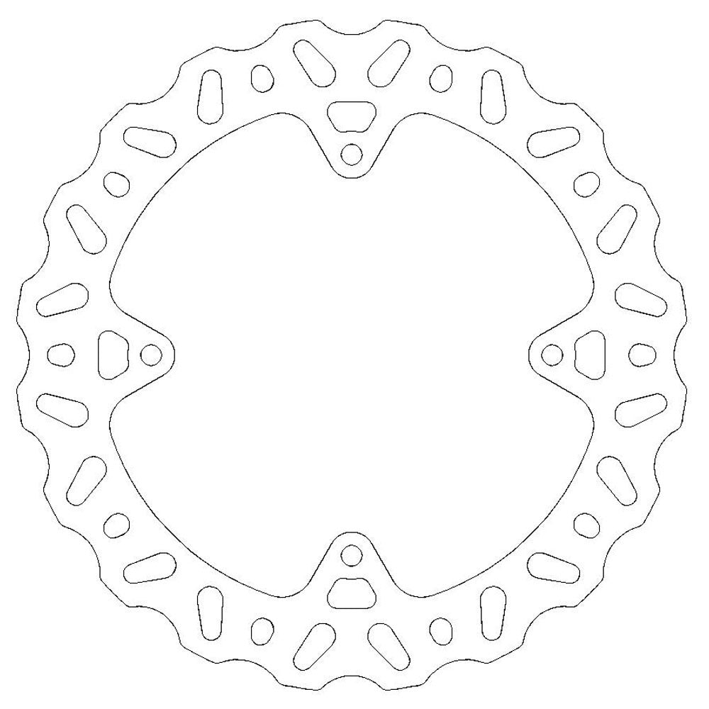 Moto-Master Rear Nitro Series Disc