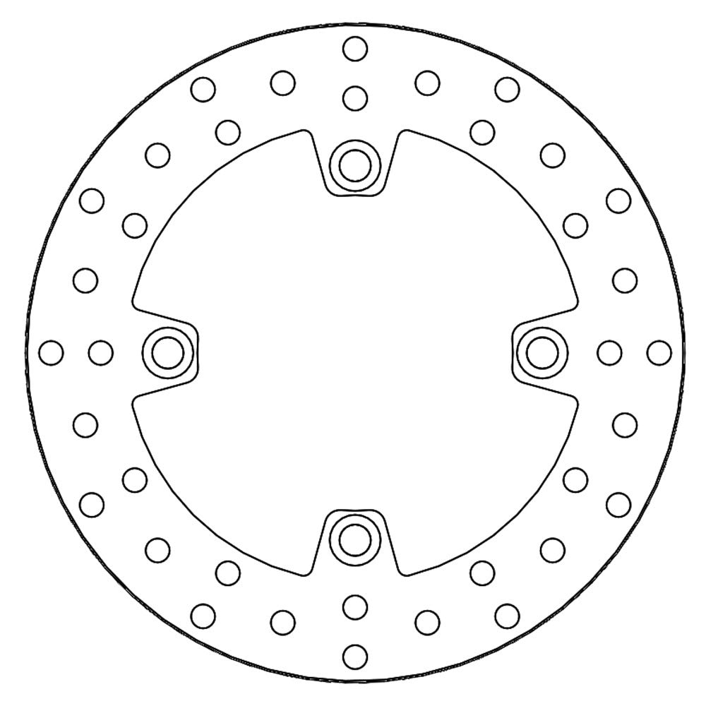Moto-Master Streetbike Rear Halo Fixed Disc