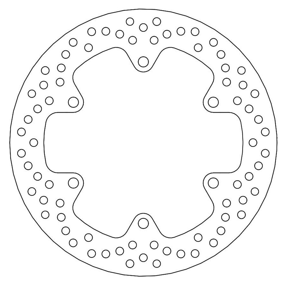 Moto-Master Streetbike Rear Halo Fixed Disc