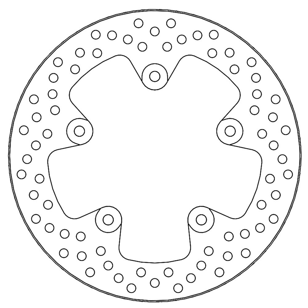 Moto-Master Streetbike Rear Halo Fixed Disc