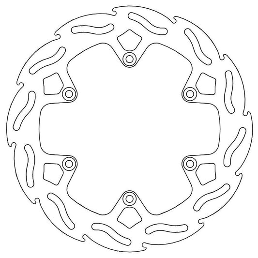 Moto-Master Rear Flame Factory Disc - 4.4mm