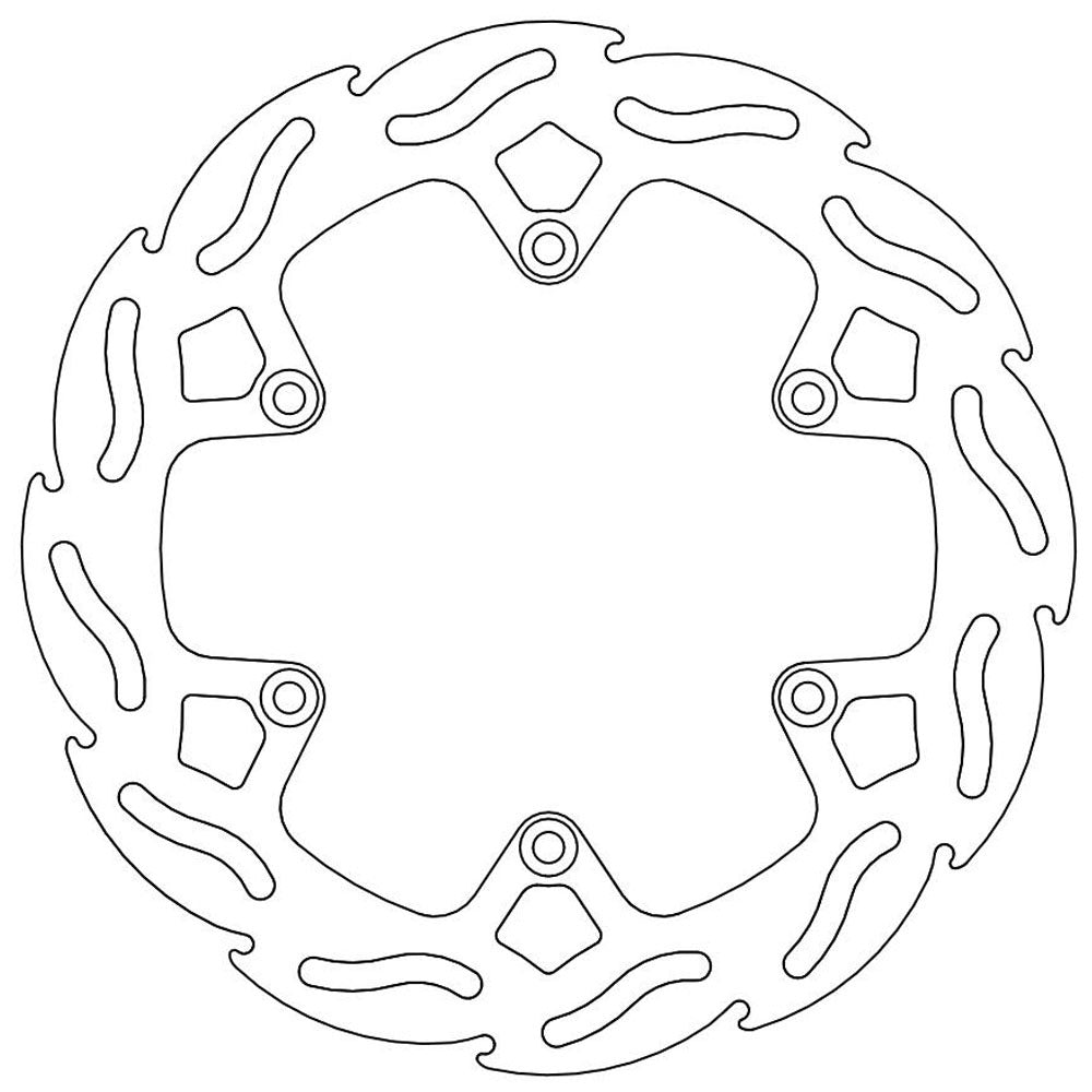 Moto-Master Rear Flame Factory Disc - 4.4mm