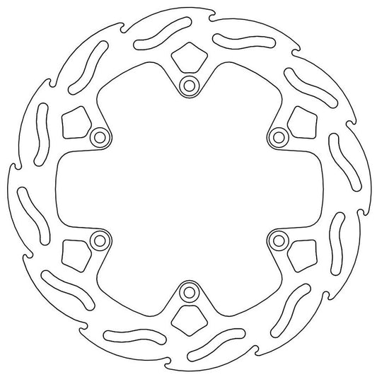 Moto-Master Rear Flame Factory Disc - 4.4mm