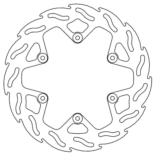 Moto-Master Rear Flame Factory Disc - 4.4mm