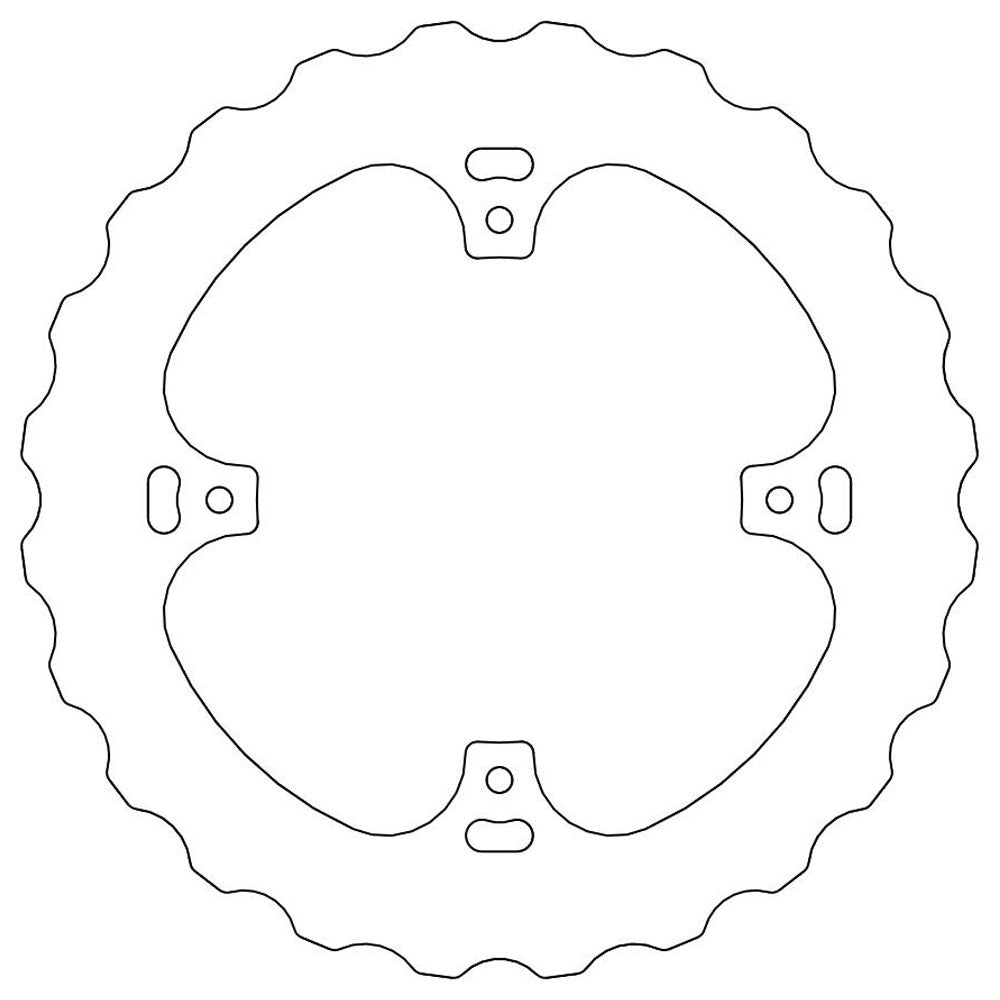 Moto-Master Rear Mud Solid Disc
