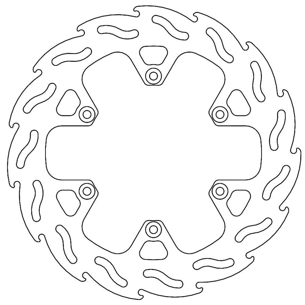 Moto-Master Rear Flame Factory Disc - 4.4mm