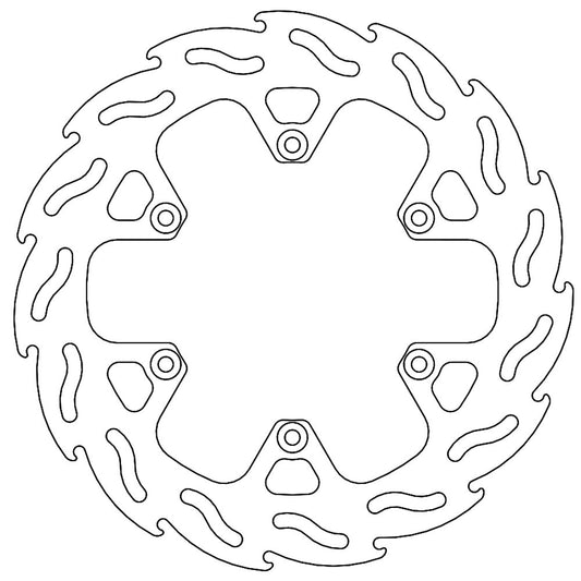 Moto-Master Rear Flame Factory Disc - 4.4mm