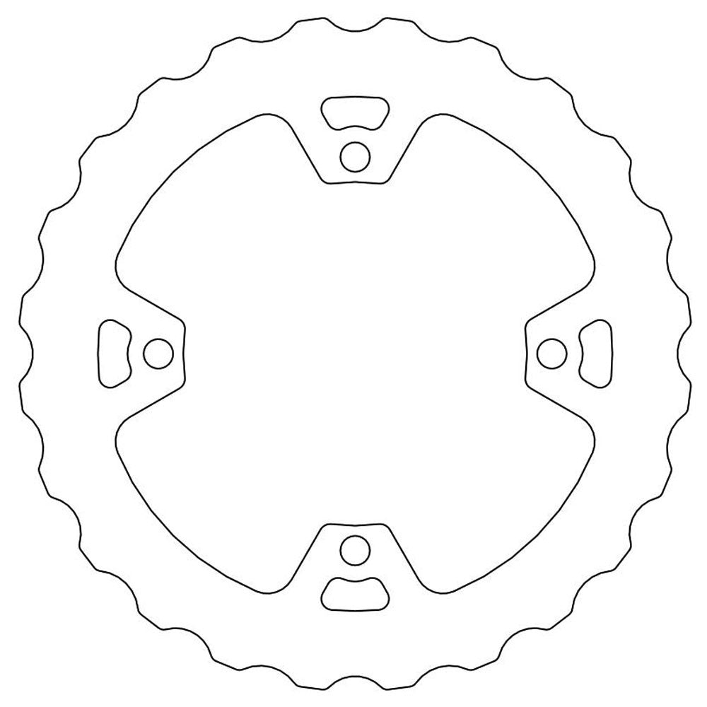 Moto-Master Rear Mud Solid Disc