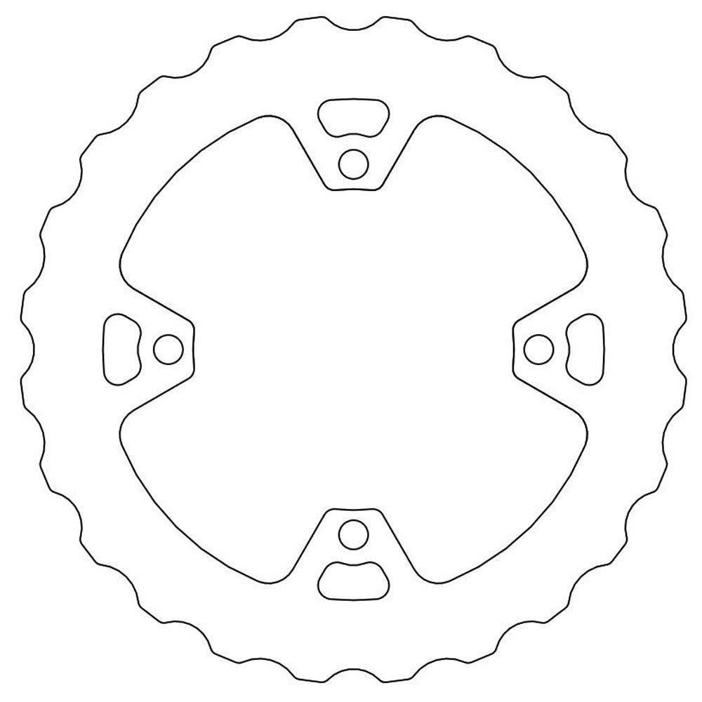 Moto-Master Rear Mud Solid Disc
