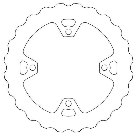 Moto-Master Rear Mud Solid Disc
