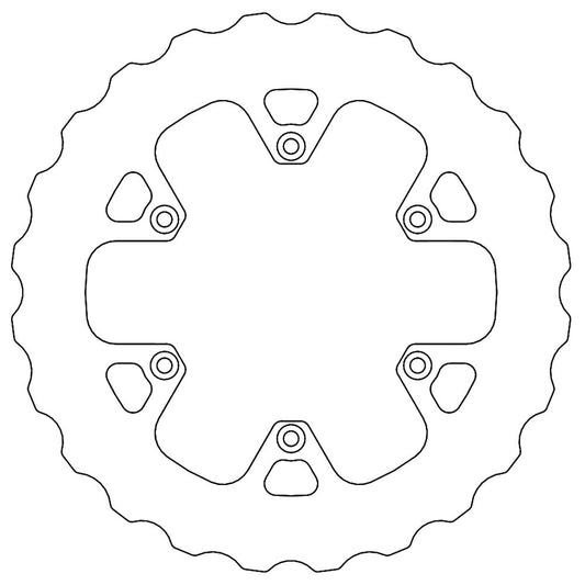 Moto-Master Rear Mud Solid Disc