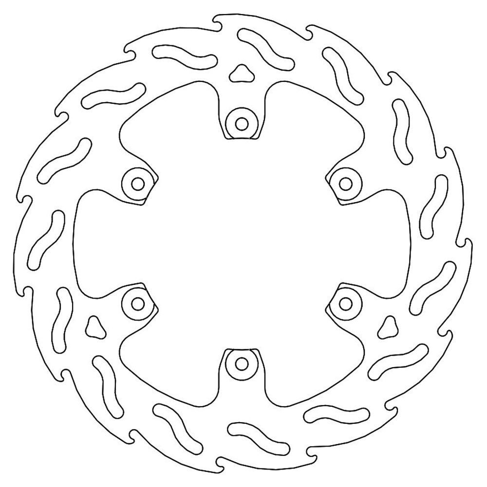 Moto-Master Rear Flame Series Disc