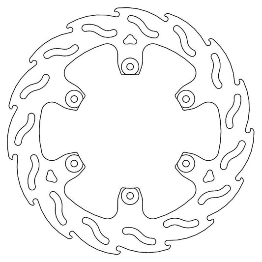 Moto-Master Rear Flame Series Disc