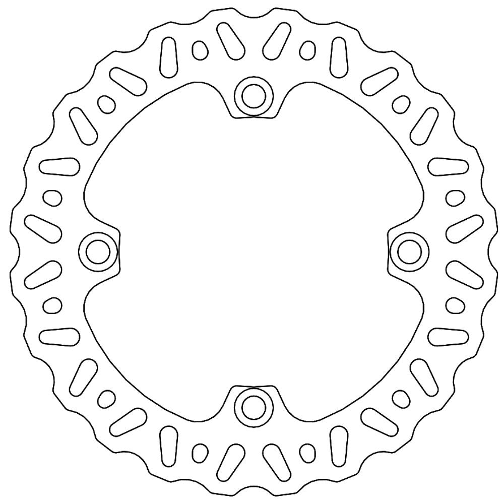 Moto-Master Rear Nitro Series Disc