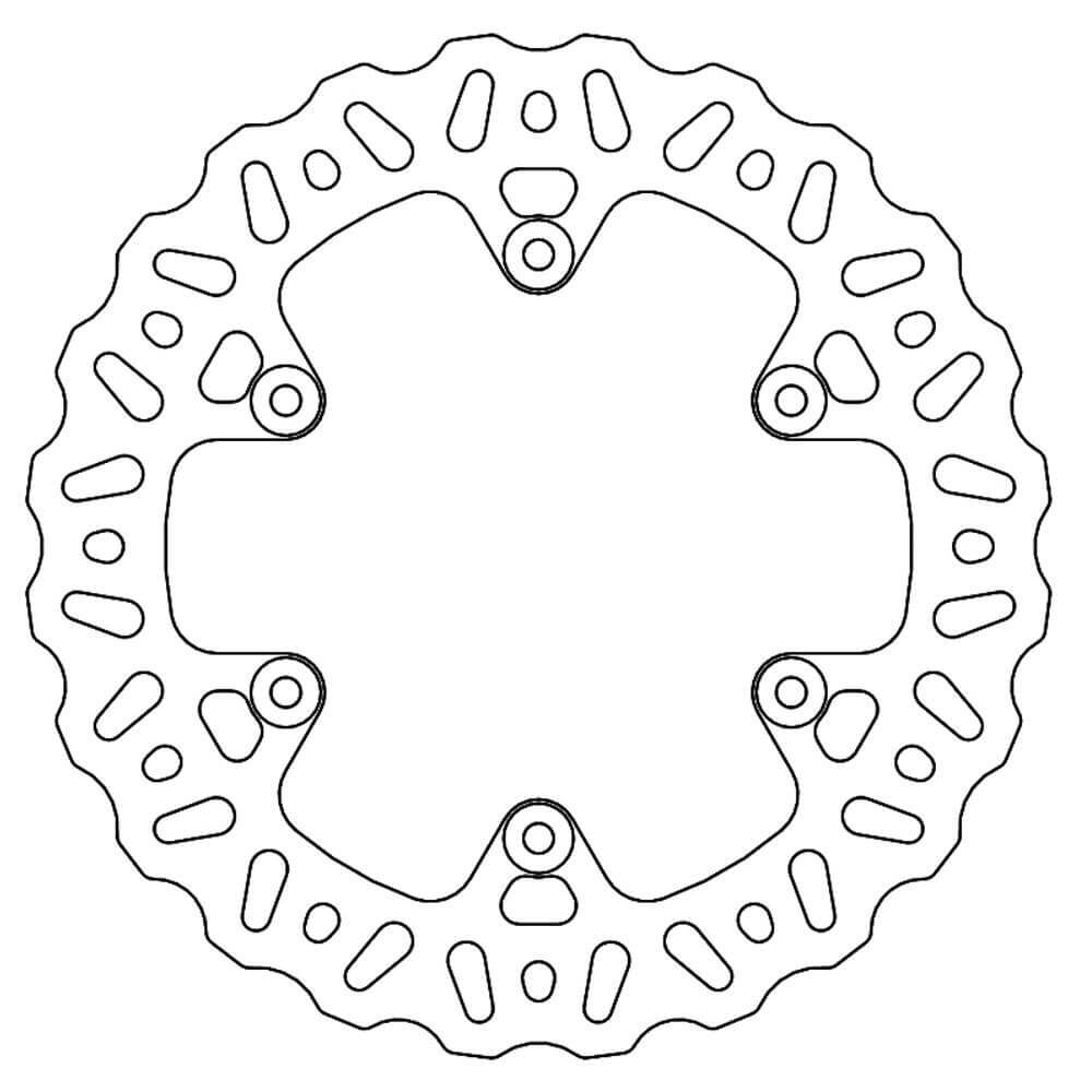 Moto-Master Rear Nitro Series Disc