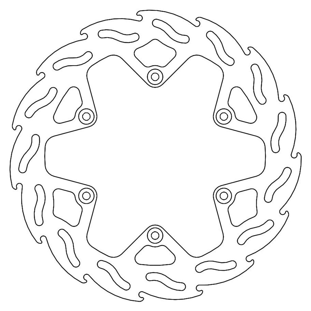 Moto-Master Rear Flame Series Disc
