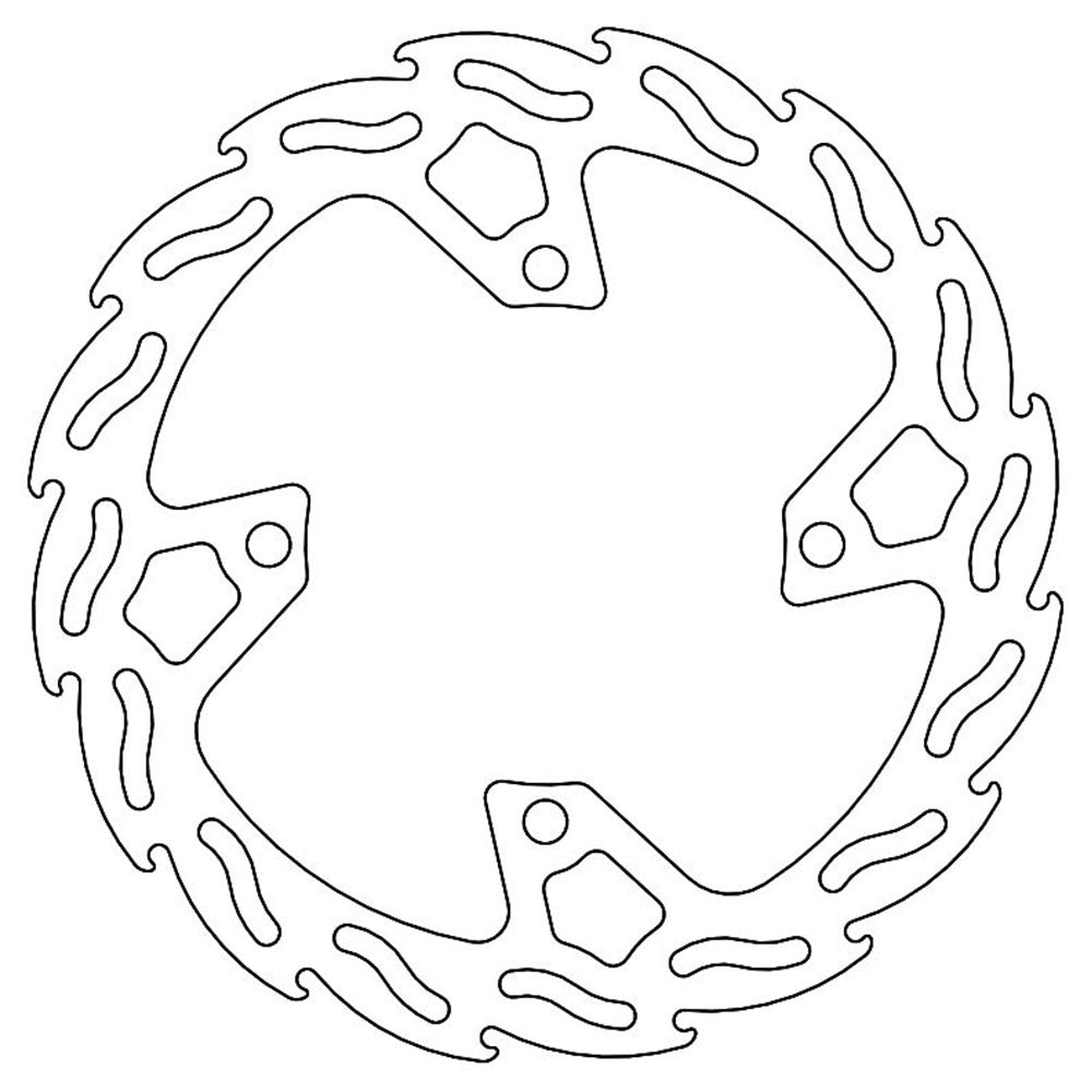 Moto-Master Rear Flame Series Disc