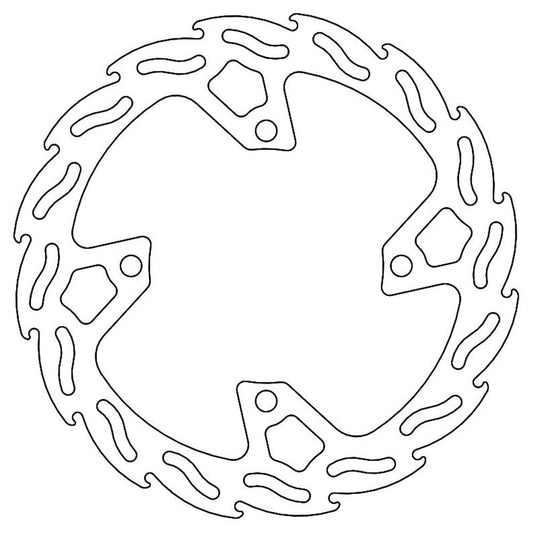 Moto-Master Rear Flame Series Disc