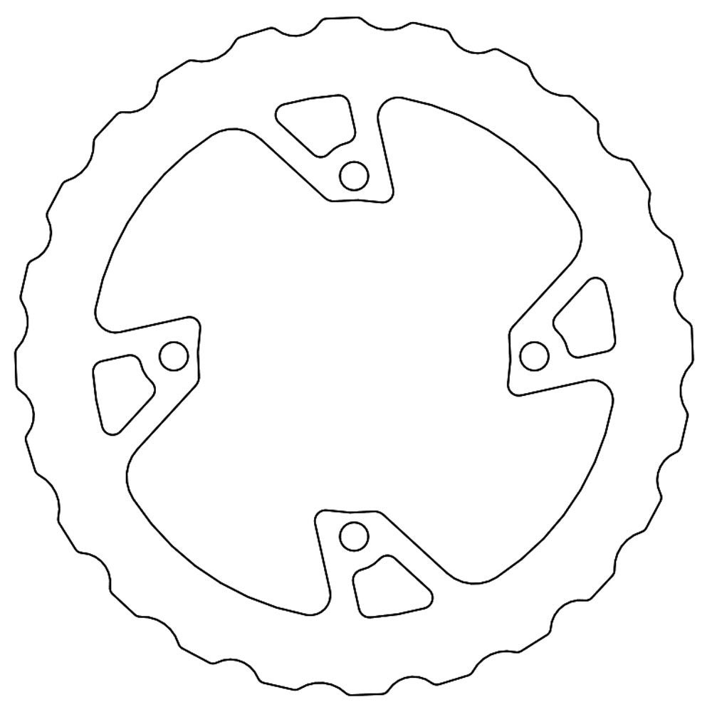 Moto-Master Rear Mud Solid Disc