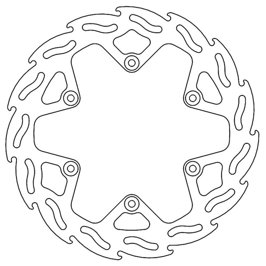 Moto-Master Rear Flame Factory Disc - 4.4mm