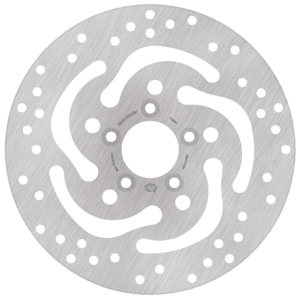 Moto-Master Streetbike Rear Custom Halo Fixed Disc