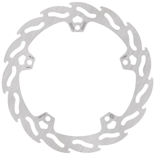 Moto-Master Streetbike Rear Custom Flame Fixed Disc