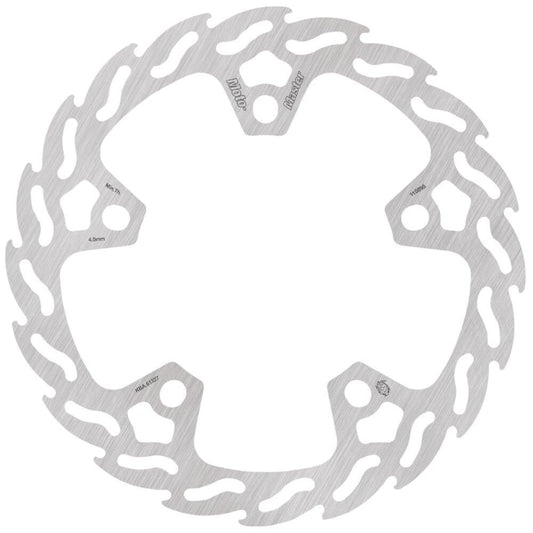 Moto-Master Streetbike Left Front Custom Flame Fixed Disc