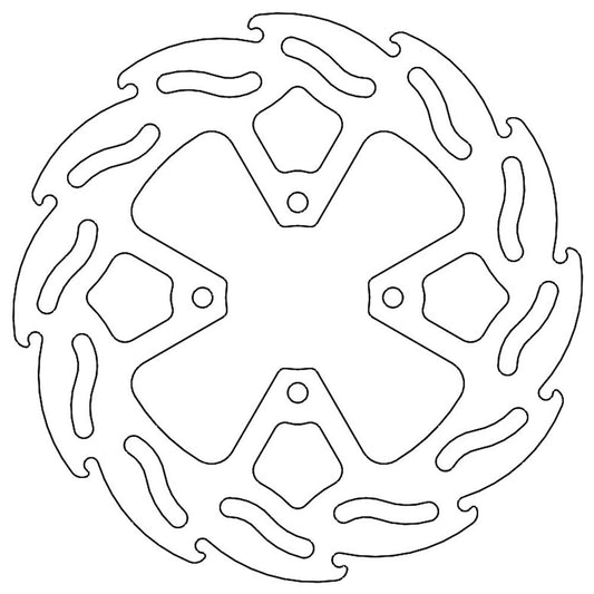 Moto-Master Rear Flame Series Disc