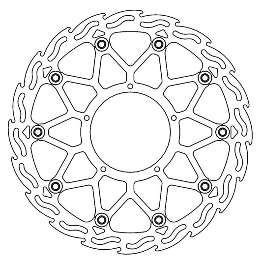 Moto-Master Supermoto Front Street Floating Disc - 320mm