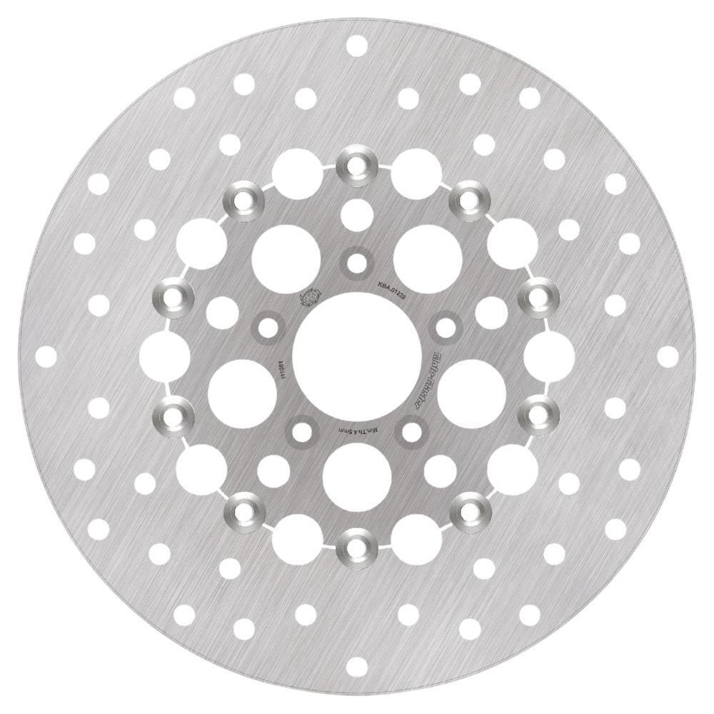 Moto-Master Streetbike Left Front Kingman Disc with Steel Carrier
