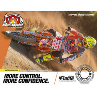 Moto-Master Front Flame Floating Disc - 260mm