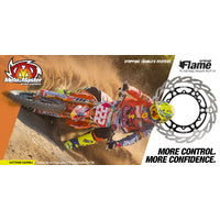 Moto-Master Front Flame Floating Disc - 270mm
