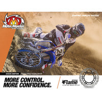 Moto-Master Front Flame Floating Disc - 270mm