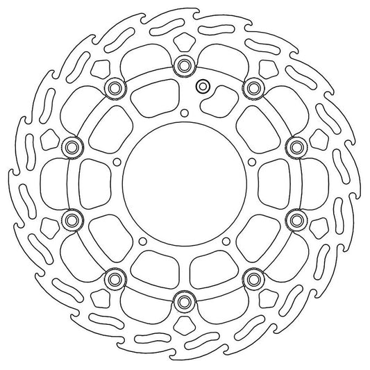 Moto-Master Front Dakar Rally Disc - 298mm