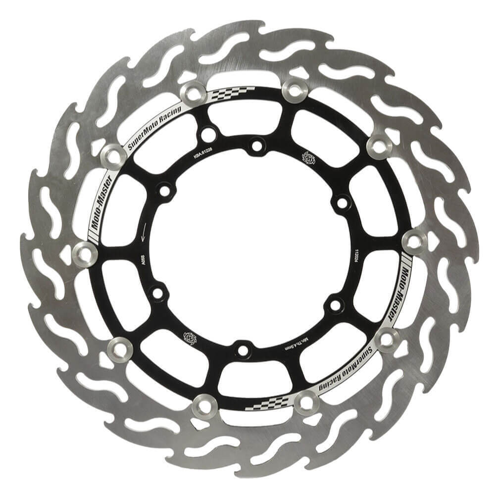 Moto-Master Supermoto Front Flame Floating Racing Disc - 320mm