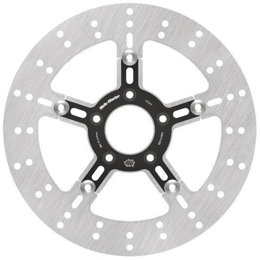Moto-Master Streetbike Left Front Floating Adrian Sport Disc with Aluminium Carrier