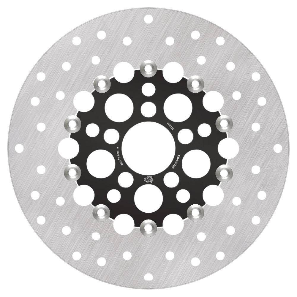 Moto-Master Streetbike Left Front Kingman Disc with Aluminium Carrier