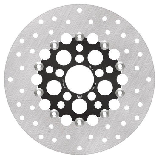 Moto-Master Streetbike Left Front Kingman Disc with Aluminium Carrier