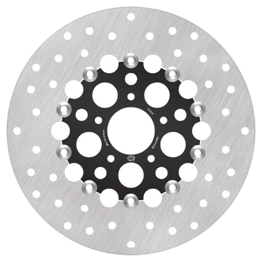 Moto-Master Streetbike Left Front Kingman Disc with Aluminium Carrier