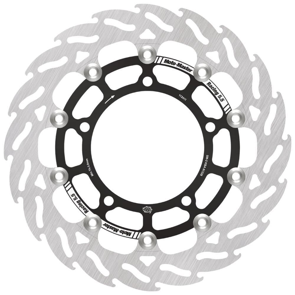 Moto-Master Streetbike Flame Racing 5.5mm Disc - Right Front