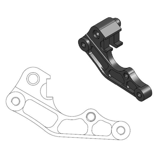Moto-Master Front Caliper Bracket - 260mm