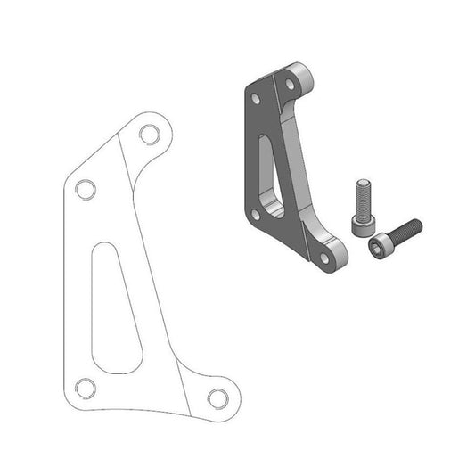 Moto-Master Front Racing Caliper Bracket - 320mm
